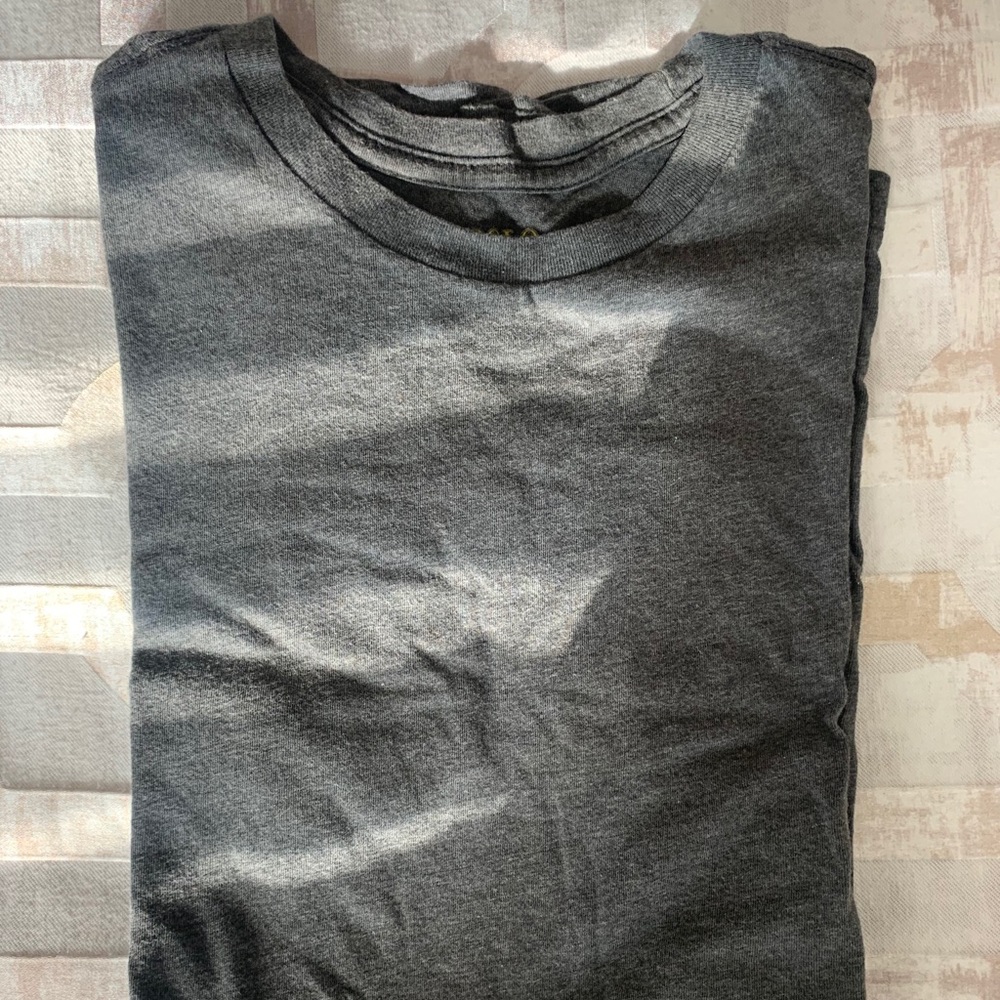 Polo by Ralph Lauren Gray T-shirt (men’s small)